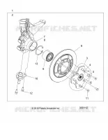 SUSPENSION, FRONT HUBSTRUTS