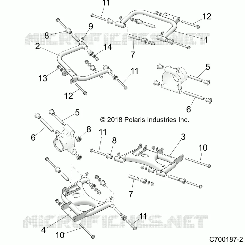 SOSPENSIONE POSTERIORE CONTROL ARMS