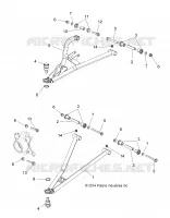 SOSPENSIONI ANTERIORI CONTROL ARMS