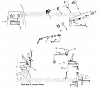 ACCENSIONE   cablaggio 500 INDY 0982764(A)(B) and EUROPEAN 500 INDY E982 (4942104210B002)