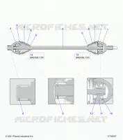 TRASMISSIONE, HALF SHAFT, FRONT