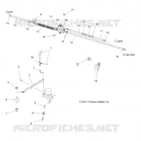 MOTORE, CARBURATORE MOUNTING AND CARBURANTE LINES