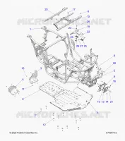 CHASSIS, MAIN FRAME AND SCIARED PLATES