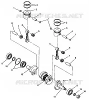 PISTONEEE   ALBERO MOTORE LITE GT E943133 (49273527350027)