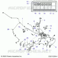 ELETTRICO, MAIN WIRE HARNESS