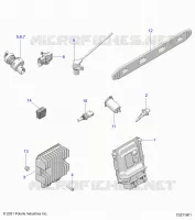 ELETTRICO, SWITCHES, SENSORS, ECU AND CONTROL MODULES
