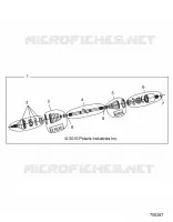 TRASMISSIONE, FRONT HALF SHAFT