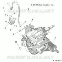 DRIVE TRAIN, MAIN SCATOLA INGRANAGGI MONTAGGIO