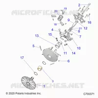 TRASMISSIONE, PRIMARY CLUTCH