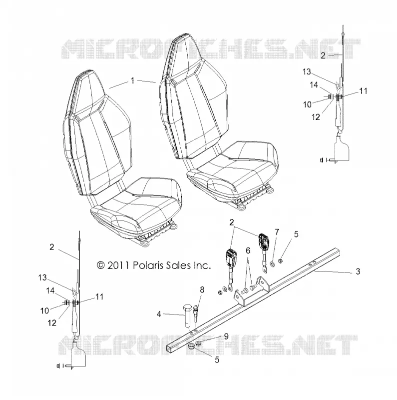 SEDE MOUNTING and BELTS