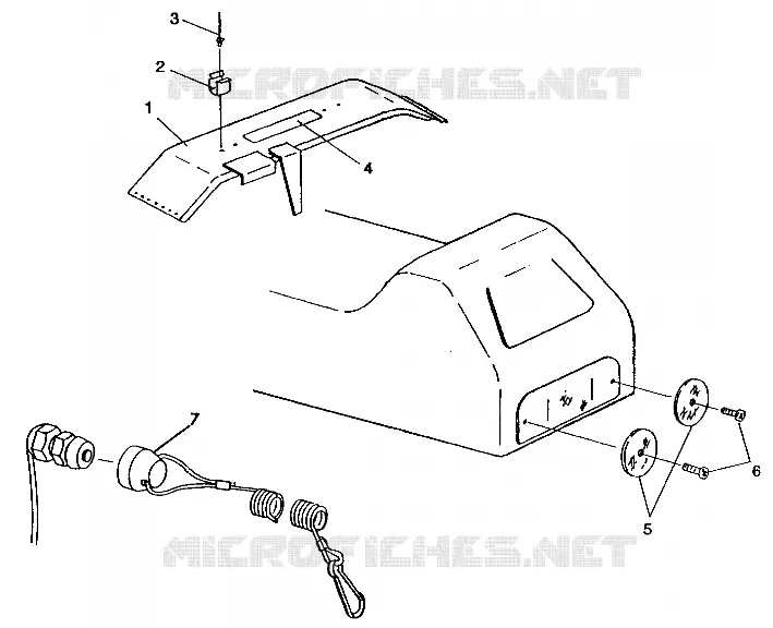 PROTEZIONE FRIZIONE/REFLECTOR ASSEMBLY European 440,440 SKS,500 EFI,EFI  SKS,Lite (49237723770003)