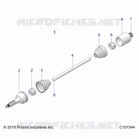 DRIVE TRAIN, POSTERIORE ALBERO