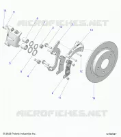 BRAKES, PINZA POSTERIORE