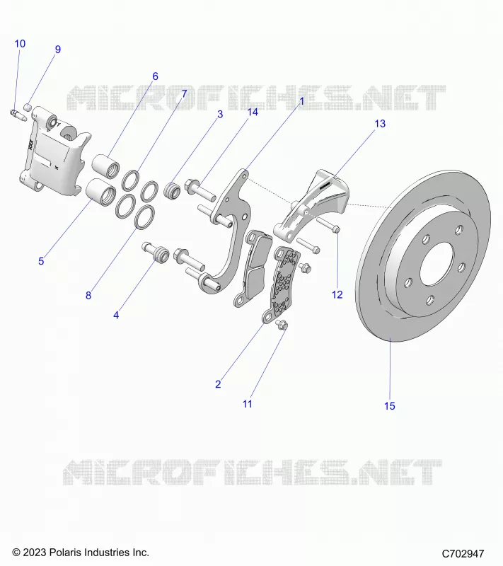 BRAKES, PINZA POSTERIORE