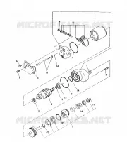 INIZIARE IL MONTAGGIO DEL MOTORE 250 4x4 / W928127 (4922872287D003)