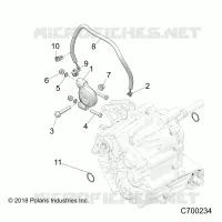DRIVE TRAIN, MAIN SCATOLA INGRANAGGI MONTAGGIO