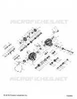 DRIVE TRAIN, PRINCIPALE SCATOLA INGRANAGGI INTERNALS