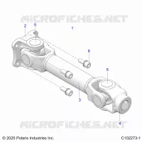 DRIVE TRAIN, PROP POSTERIORE ALBERO