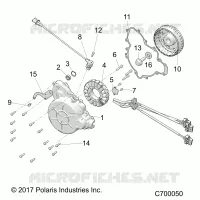 ENGINE, STATOR AND VOLANO