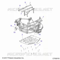 CHASSIS, MAIN FRAME AND SCIARED PLATES