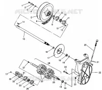 TRASMISSIONE ASSEMBLY 440 XCR 0941760 (4925182518019A)