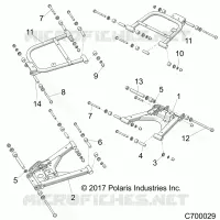 SOSPENSIONE POSTERIORE CONTROL ARMS