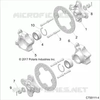 SUSPENSION, PORTAPACCHI POSTERIORE AND HUB