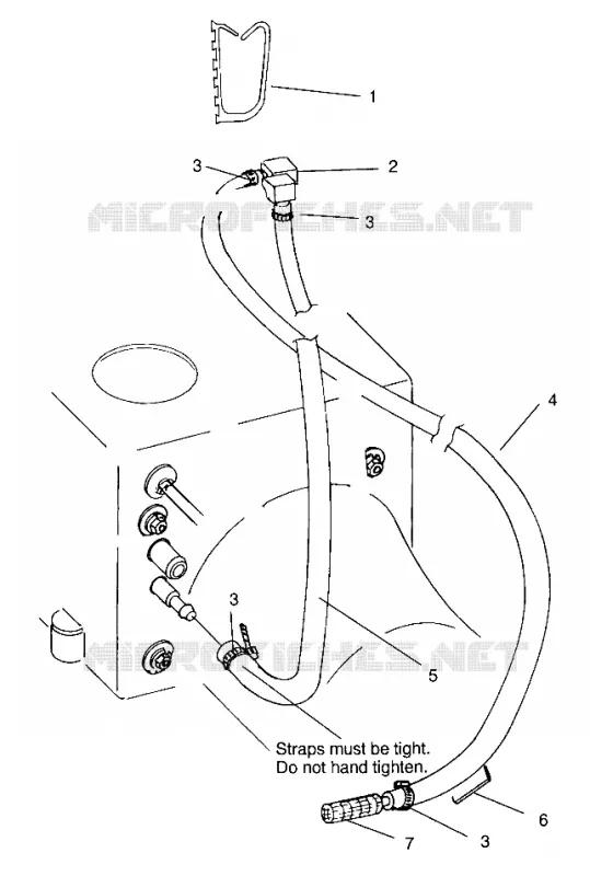 ACQUA SIFONE SLT 700 B964166 and  Intl. SLT 700 I964166 (4933923392B008)