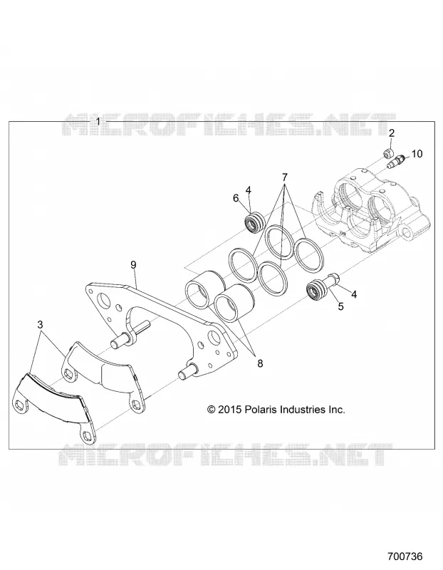 FRENO ANTERIORE CALIPER