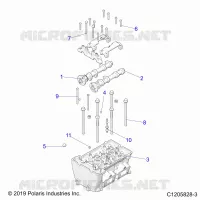 ENGINE, TESTA CILINDRO