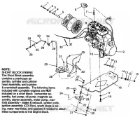 MONTAGGIO DEL MOTORE 500 CARB 0962764, 500 CARB SKS 0962564,  EUROPEAN 500 CARB (4931873187C008)