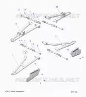 SOSPENSIONI ANTERIORI CONTROL ARMS