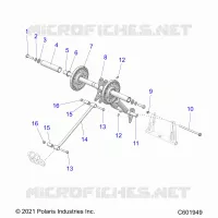 SUSPENSION, POSTERIORE COPPIA ARM