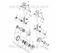 PISTONE AND ALBERO MOTORE 400 (4914131413029A)