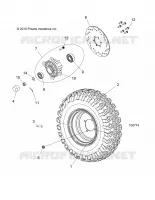 RUOTE, FRONT TIRE AND BRAKE DISC