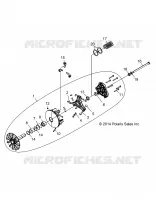 TRASMISSIONE, PRIMARY CLUTCH -Z18VAS87CM (49RGRCLUTCHDRV1323181)
