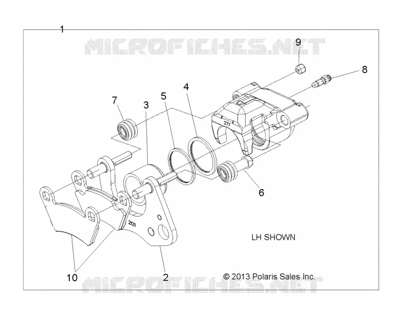 BRAKES, PINZA FRENO ANTERIORE