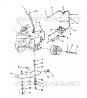 MONTAGGIO DEL MOTORE LITE GT / 0933133 (4923232323021A)