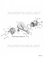 ENGINE, ALTERNATORE AND COMPRESSOR