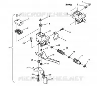 CILINDRO PRINCIPALE SPORT 0960443, SPORT TOURING 0960243  and EUROPEAN SPORT TO (4932223222B003)
