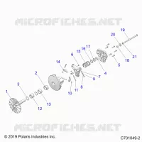 TRASMISSIONE, PRIMARY CLUTCH