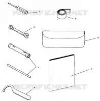 KIT DI STRUMENTI 500 EFI 0942774 and EFI SKS 0942574 (4924982498018A)