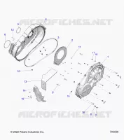 TRASMISSIONE, CLUTCH COVER, INNER/OUTER