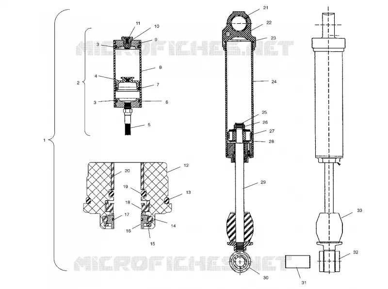 SHOCK (REAR TRACK)(M-10)