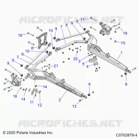 SOSPENSIONE POSTERIORE CONTROL ARMS