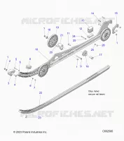 SUSPENSION, RAIL BEAM, LH/RH