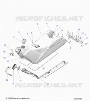 SISTEMA DI ALIMENTAZIONE CARBURANTE, FUEL TANK ASM.