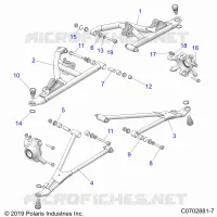 SOSPENSIONI ANTERIORI CONTROL ARMS