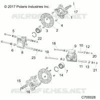 SUSPENSION, PORTAPACCHI POSTERIORE