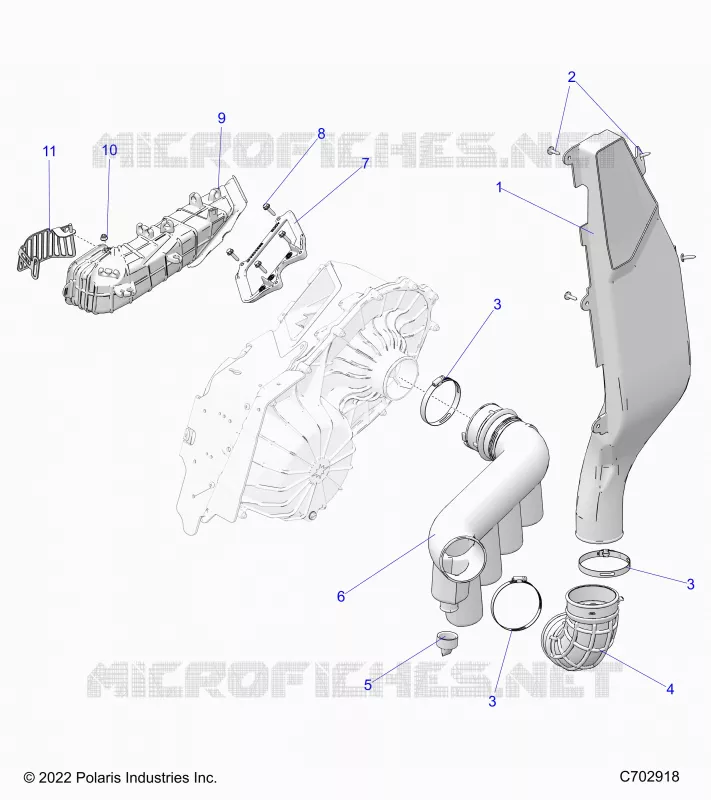 TRASMISSIONE, CLUTCH COVER DUCTING